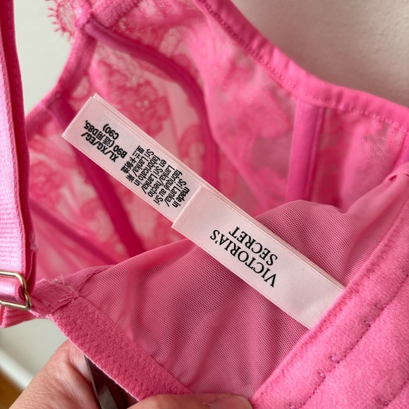 Victoria’s Secret Dream Angels Boho Floral Embroidery Cap-Sleeve Corset Top XL - Picture 10 of 15